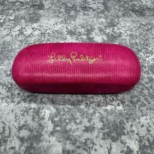 Lilly Pulitzer Pink Glasses Case